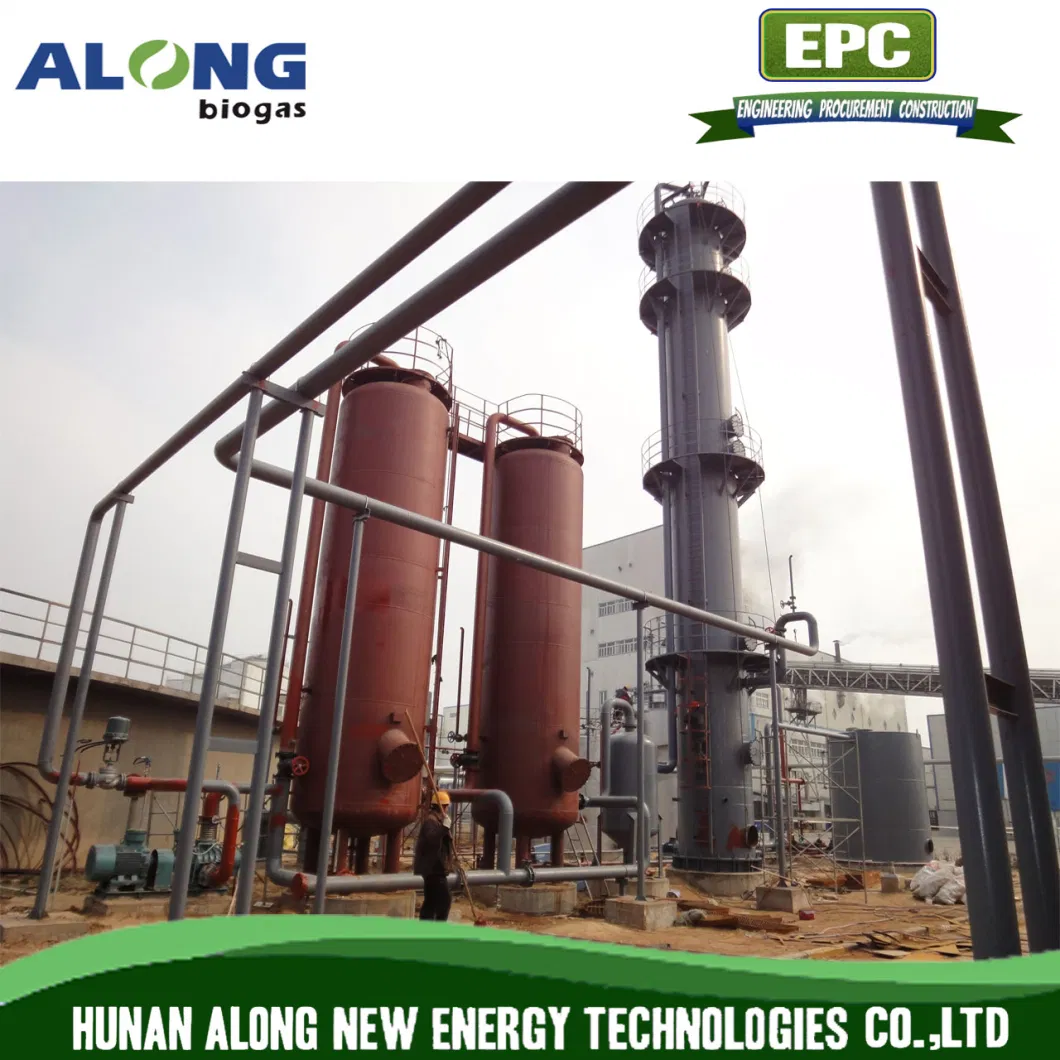 Wet+Dry Type Biogas-CNG Scrubber Desulfurization and Decarburization Upgrading Purification System