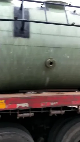 Башня из стеклопластика. Резервуары и оборудование из стеклопластика. Башня для десульфурации из стеклопластика.